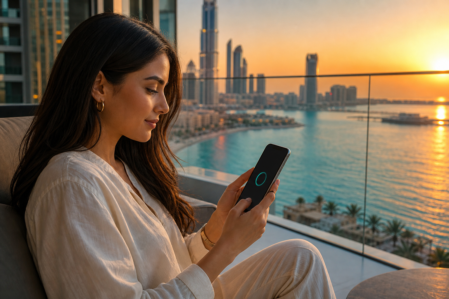 Traveller checking Premium Brands eSIM order status